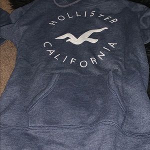 Dark blue Hollister hoody
